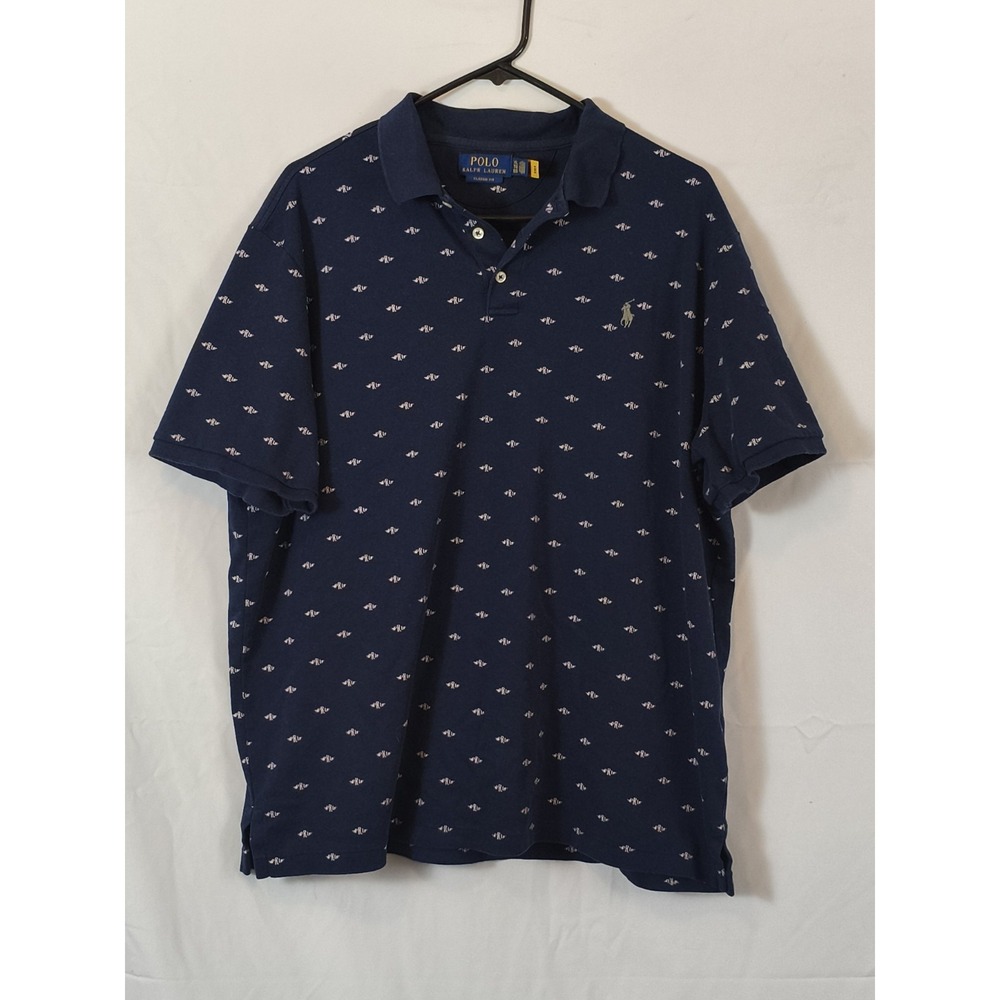 Polo Ralph Lauren Performance Polo Shirt Classic Fit Preppy Golf Old Money SZ XL